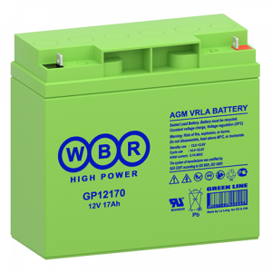 Аккумуляторная батарея 12 В, 17 Ач. (WBR) GP12170