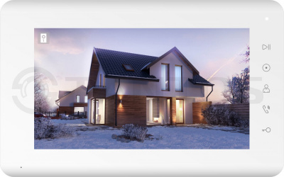 Mia - 4 (White) Монитор цветного видеодомофона 7"