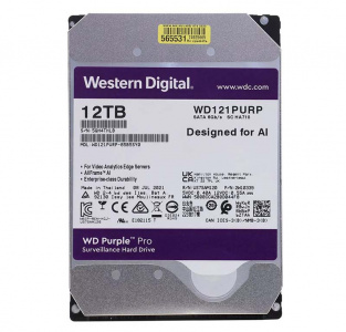 HDD 12 Tb, жесткий диск WD Purple WD121EJRP