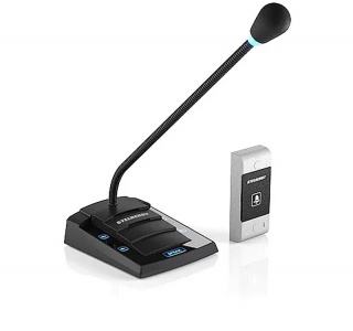 S-425 Переговорное устройство клиент-кассир с режимом «симплекс» и панелью с функцией "Вызов" + метки конфликтных ситуаций Stelberry