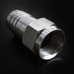 Разъем FC62. F-коннектор обжимной с резиновым уплотнением и силиконовым заполнением для кабелей типа SAT 50, SAT 703, TS 703