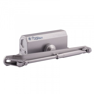 Доводчик НОРА-М №3S бол. (до 80кг) (серый) морозостойкий