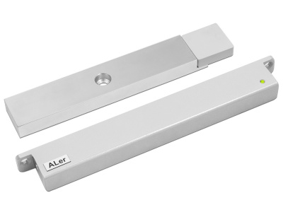 AL-200-12V Premium (серый) Замок электромагнитный