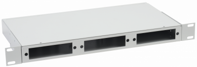 Кросс оптический 1U, до 24 портов (без планок, под 8п-3шт)  FOBX24-1U-000  ITK