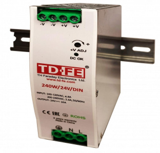 FARADAY Блок питания на DIN рейку 240W/24V/DIN