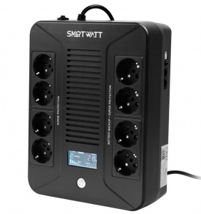 SMARTWATT UPS SAFE PRO LCD 1000 Источник бесперебойного питания SMARTWATT UPS SAFE PRO LCD 1000 Источник бесперебойного питания