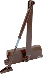 ATEC-D206H-Br  Доводчик дверной до 105 кг, 2-х скоростной EN5/6, коричневый