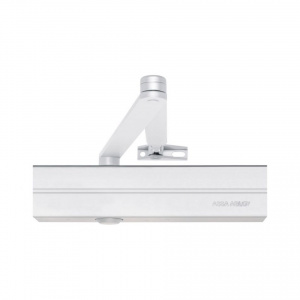 DC200 Доводчик, усилие до 80 кг, EN2-4, без тяги в комплекте, цвет белый, ASSA ABLOY (DC200---9016)