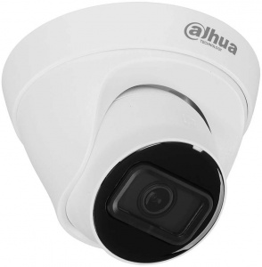 DH-IPC-HDW1431T1P-0360B-S4 видеокамера уличная, купольная, сетевая, f=3.6, ИК (30м), IP67