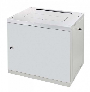 EUROLAN 60W-09-66-30GY Шкаф Racknet F30 600х600. 09U, передняя дверь металл., бок панели, светло-серый