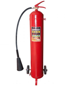 ОУ-8  Огнетушитель углекислотный, передвижной