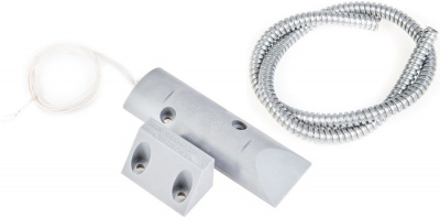 ИО 102-20/А2П (3) Извещатель магнитоконтактный, пластмассовый, накладной, НЗ (кабель в металлорукаве)