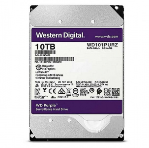 HDD 10 Tb, жесткий диск WD Purple WD101PURA