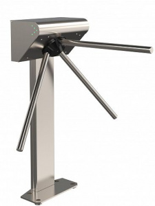 РД Т9М1-02 (0711) НЕРЖ Турникет трипод, напольный (без планок)