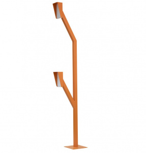 Стойка для считывателя Stolz 150х250мм ДВОЙНАЯ Н-1300/2280мм