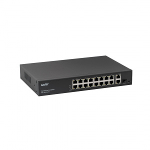SKAT PoE-16E-2G-1S Коммутатор PoE Plus, мощность150Вт, порты:16-Ethernet, 1-Uplink, 1-COMBO
