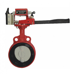 Затвор дисковый 3т 80/1,6(Р)-Ф.УЗ.1-"АК-80v1"с контролем положения