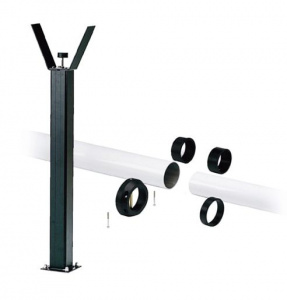 G0121 Стрела шлагбаума круглая 6 м - 2 шт, удлинитель