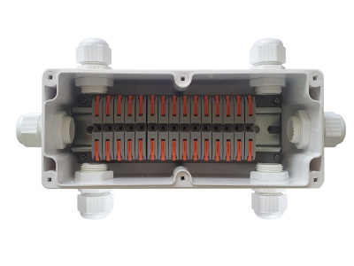 Коробка соединительная КСП-20 АЯКС IP66 Wago УЗО/дифавтомат   Магнито-контакт