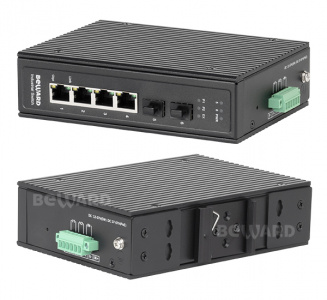 STP-0402 Коммутатор неуправляемый 4-портовый   Beward