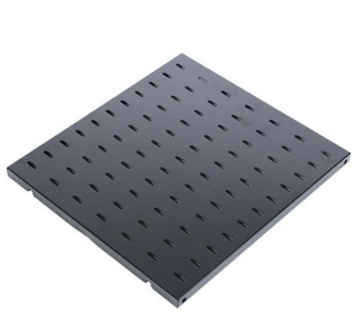 СВ-45У-9005 Полка перфорированная до 100кг, глубина 450 мм, чёрный