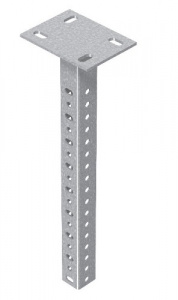 Стойка потолочная сварная устойчивая 400мм (2мм) гальван.цинк (СПСУ-2,0-ЭЦ) OSTEC