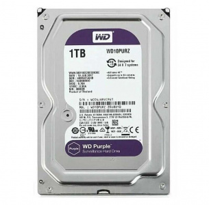 HDD 1.0 Tb, жесткий диск WD Purple WD10PURZ