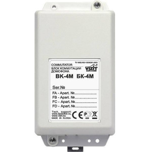 VIZIT БК-4M Блок коммутации этажный