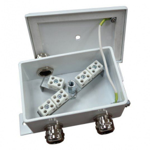 КМ-О (10к)-IP66-d Коробка монтажная огнестойкая, четыре ввода (120х80х68)