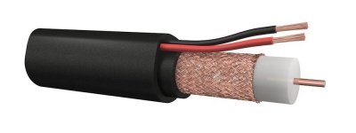 Кабель RG-59B/U 2х0.75 комбинированный наружный (бухта 200м) 04-520