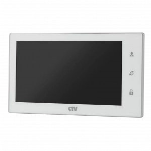 CTV-M4706AHD W Монитор видеодомофона 7" (белый)