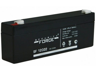 Аккумуляторная батарея 12 В, 2,2 Ач. (Security Force) SF 12022