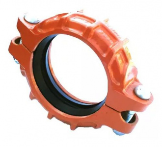 Муфта жесткая крашенная, 1 1/4" (42.4 мм), Ру = 2.0 МПа, клеймо FM ДИНАРМ