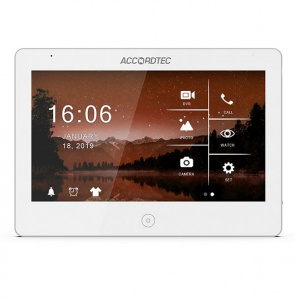 AT-VD110W WH Монитор домофона IP AccordTec