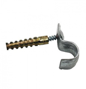 Дюбель-хомут "клоп" (однолапковый) 16-17 мм (100 шт/уп) Гефест