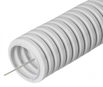 Труба гофрированная 16 ПВХ тяжелая с зондом, огнестойкость E60-E90 (100 м/уп) Экопласт 11116-E90 Труба гофрированная 16 ПВХ тяжелая с зондом, огнестойкость E60-E90 (100 м/уп) Экопласт 11116-E90