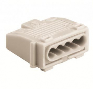 Клеммная колодка безвинтовая 4х1,5-2,5 м  (DKC) B273/4