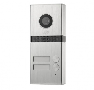 CTV-D2MULTI Вызывная панель цветного видеодомофона на 2 абонента, 1000ТВЛ