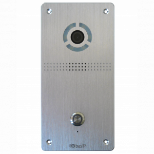 BAS-IP AV-04FD Silver Вызывная панель видеодомофона, врезной монтаж