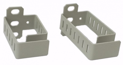 REC-EPCM-60-BK Кольцо вертикальное для разводки кабеля, 1U, 40х60 мм, чёрное