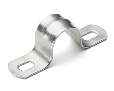 Скоба металл.двухлапковая СМД d21-22мм (100шт/уп)