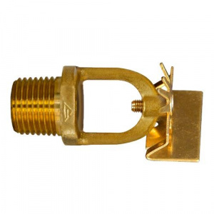 ДУО1-РГ(о)0,3-R1/2B2-"Аква-Гефест" бронза, Дренчер горизонтально,  К-фактор 57, диаметр отверстия 9,4 мм