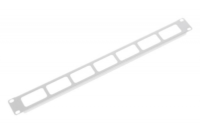 ГКО-О-1 Кабельный органайзер горизонтальный 19" 1U с окнами для кабеля