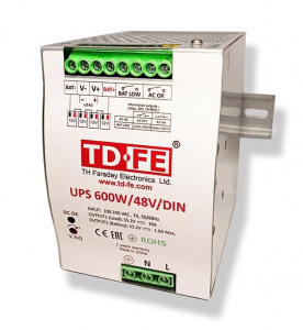 FARADAY Блок бесперебойного питания на DIN рейку UPS 600W/48V/DIN