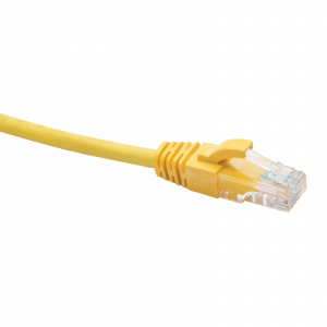 Коммутационный шнур U/UTP кат.5e LSZH нг(А)-HF 5,0 м, желтый Datarex DR-181415