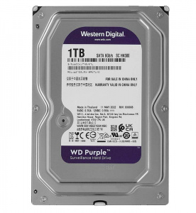 HDD 1.0 Tb, жесткий диск WD Purple WD10EJRX