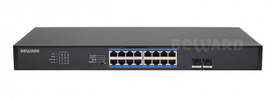 ST-01602HP Коммутатор неуправляемый 16-портовый PoE   Beward