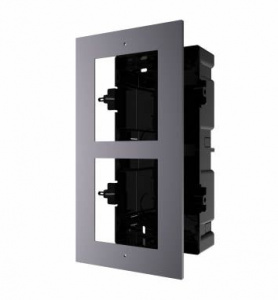 DS-KD-ACF2/Plastic Врезная монтажная рамка на 2 модуля  HikVision