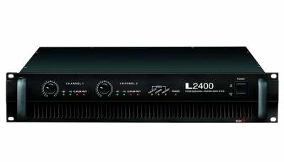 L-2400 Усилитель мощности, 2x1200 Вт (2 Ом), 20-20000 Гц