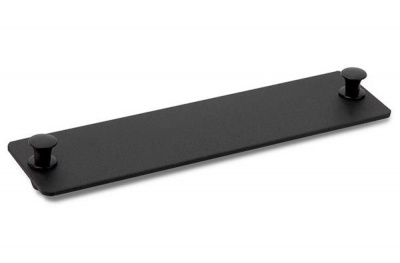 FO-FRM-W120H32-BL-BK Панель-заглушка для FO-19BX, б/адаптеров, 120х32 мм, черный цв.